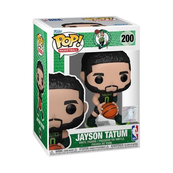 Funko POP! NBA 2024 City Edition Jayson Tatum Boston Celtics Figure #200! - Picture 8 of 9